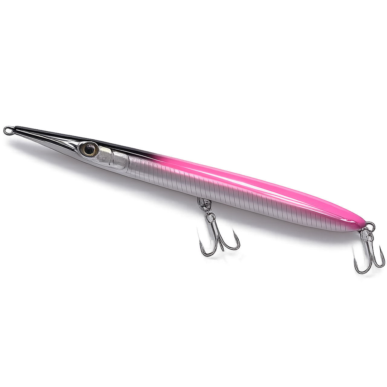 BaitMax Angry Gar Pink Silver 230mm 34g