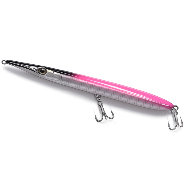 BaitMax Angry Gar Pink Silver 230mm 34g
