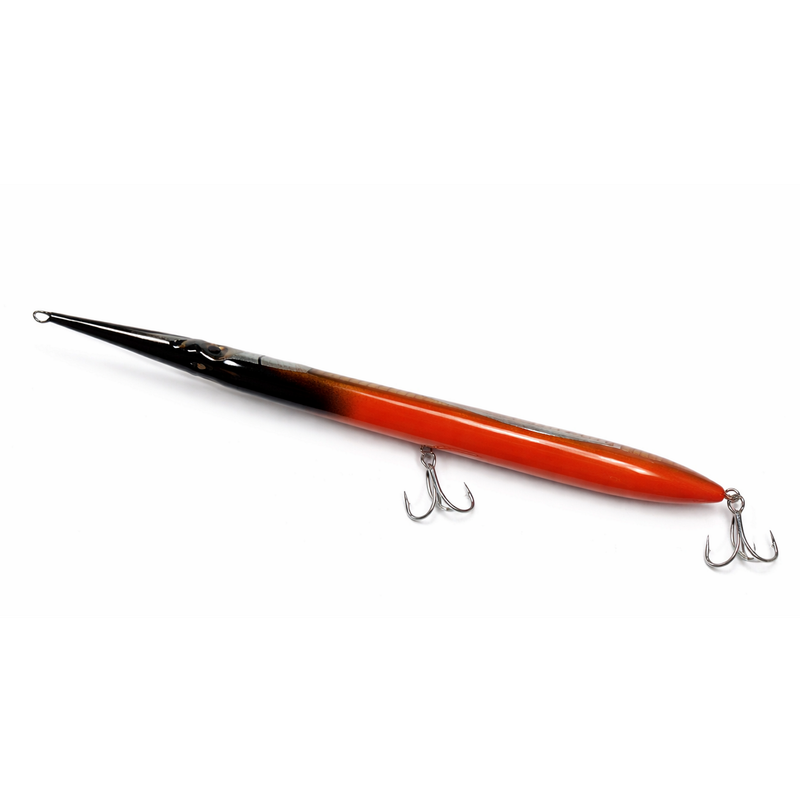 BaitMax Angry Gar Silver Orange 230mm 34g Воблер