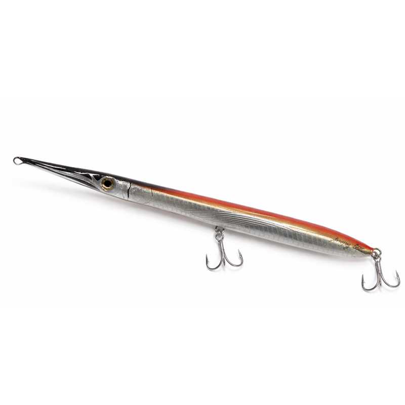 BaitMax Angry Gar Silver Orange 230mm 34g Воблер